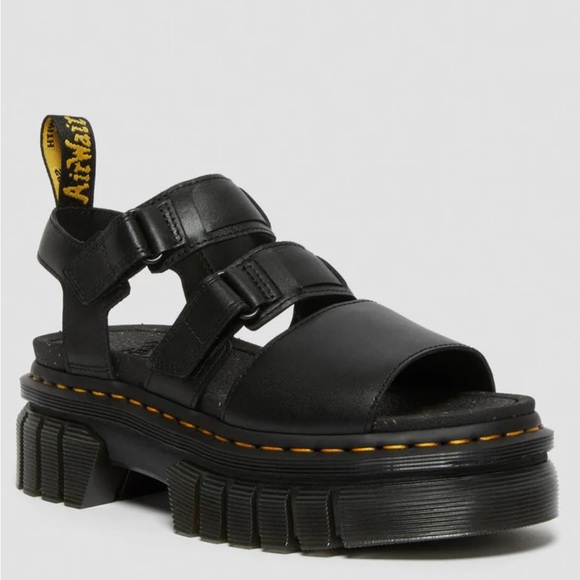 Dr. Martens Black Chunky Sandals - Picture 3 of 12